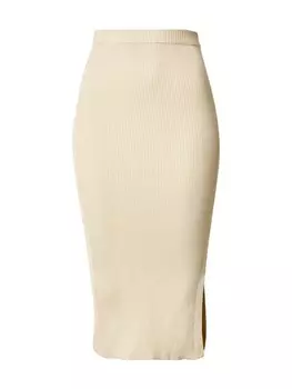 Юбка ABOUT YOU Manja, бежевый