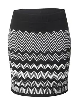 Юбка ABOUT YOU Pernilla, черный/белый