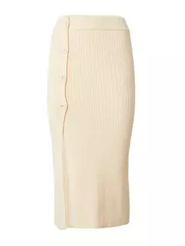 Юбка About You Taira, светло-желтого