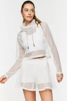 Юбка Active Mesh Netted Forever 21, белый