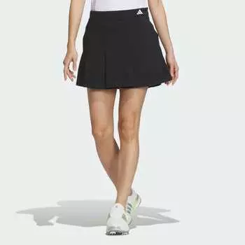 Юбка Adidas BOS logo punched flare skirt, черный