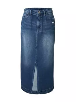 Юбка ADIDAS ORIGINALS, цвет Blue denim/Dark blue