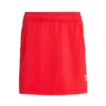 Юбка ADIDAS ORIGINALS Skirt Firebird, красный