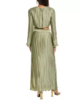 Юбка AIIFOS Salma, зеленый