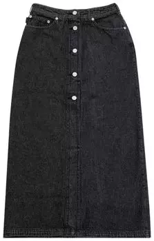 Юбка Air Jordan Denim Skirt 'Black', черный