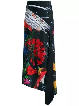 Юбка Айла Alice + olivia, черный