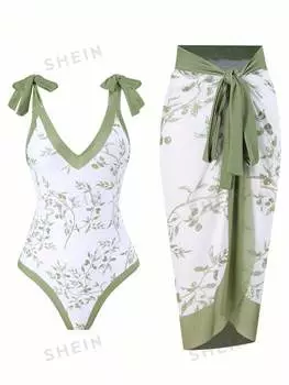 Юбка эластичная, светло-зеленый