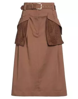 Юбка Alberta Ferretti, коричневый