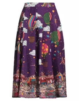 Юбка Alessandro Enriquez, темно-фиолетовый