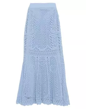 Юбка Alexander Mcqueen, небесно-голубой