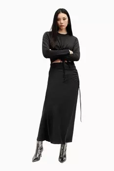 Юбка Allsaints Alexia All Saints, черный