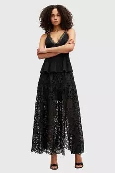 Юбка AllSaints, черный