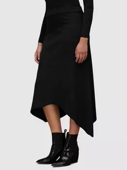 Юбка AllSaints Gia, черный