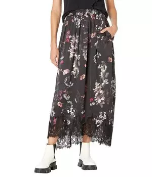 Юбка AllSaints, Saz Silvuis Skirt