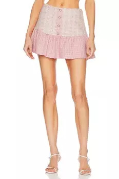 Юбка Amanda Uprichard Braswell, цвет Pennington Tweed