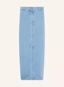 Юбка Amie джинсовая юбка 7 For All Mankind, синий