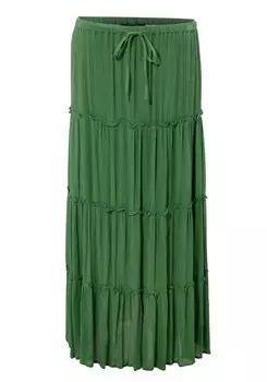 Юбка Aniston CASUAL, зеленый