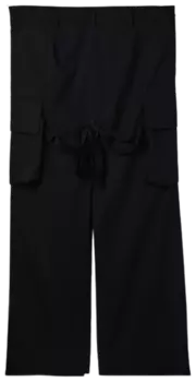Юбка Ann Demeulemeester Hera Long Cargo Skirt 'Black', черный