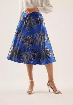 Юбка Anna Field, синий/серебристый