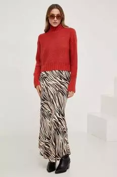 Юбка Answear Lab, бежевый