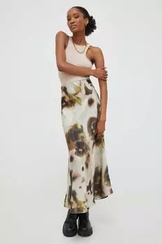 Юбка Answear Lab, бежевый