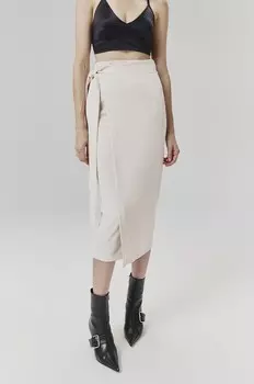 Юбка Answear Lab, бежевый