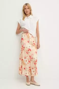 Юбка Answear.Lab, бежевый