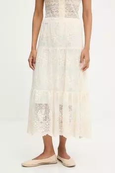 Юбка Answear.Lab, бежевый