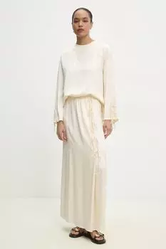 Юбка Answear.Lab, бежевый