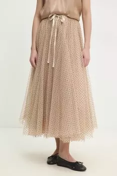 Юбка Answear.Lab, бежевый