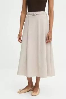 Юбка Answear.Lab, бежевый