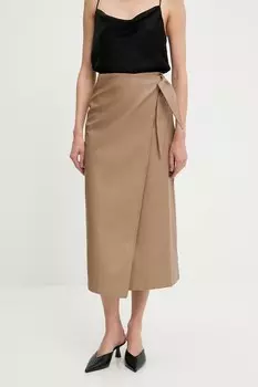 Юбка Answear.Lab, бежевый