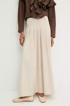 Юбка Answear.Lab, бежевый