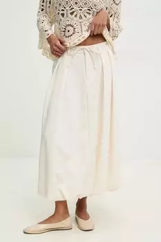 Юбка Answear.Lab, бежевый