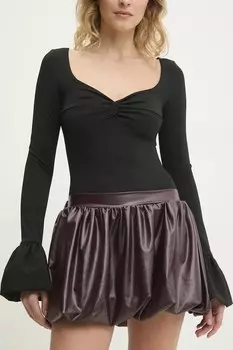 Юбка Answear.Lab, бордовый