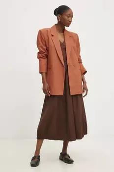 Юбка Answear Lab, коричневый
