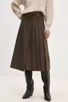 Юбка Answear Lab, коричневый