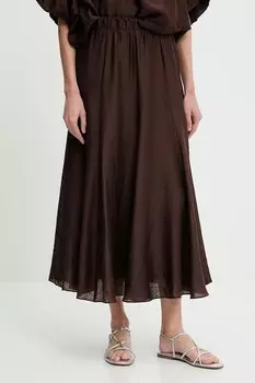 Юбка Answear.Lab, коричневый