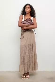 Юбка Answear.Lab, коричневый