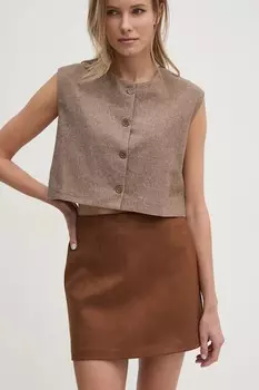 Юбка Answear.Lab, коричневый