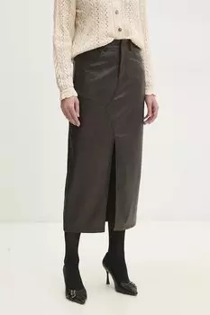 Юбка Answear.Lab, коричневый