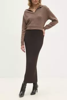 Юбка Answear.Lab, коричневый