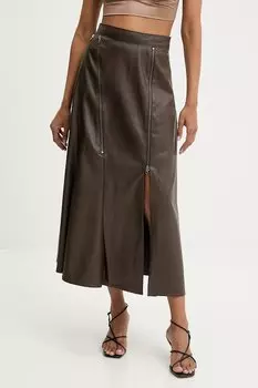Юбка Answear.Lab, коричневый