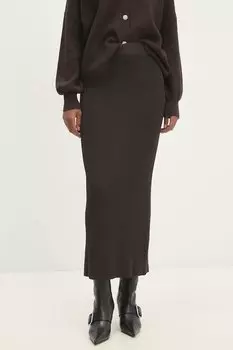 Юбка Answear.Lab, коричневый