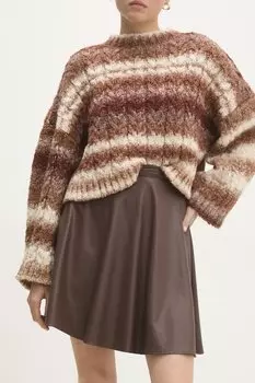 Юбка Answear.Lab, коричневый