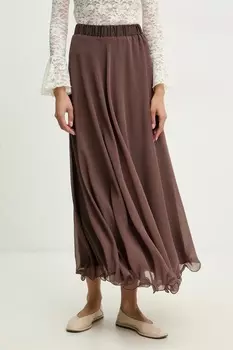 Юбка Answear.Lab, коричневый