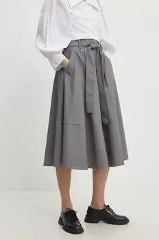 Юбка Answear Lab, серый