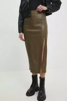 Юбка Answear Lab, зеленый