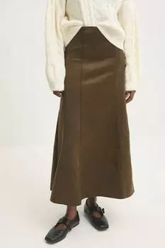 Юбка Answear.Lab, зеленый