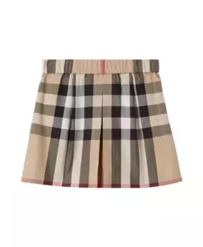 Юбка Анжелика качественная мода Burberry, бежевый